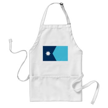 Minnesota State Flag Adult Apron by trendyteeshirts at Zazzle
