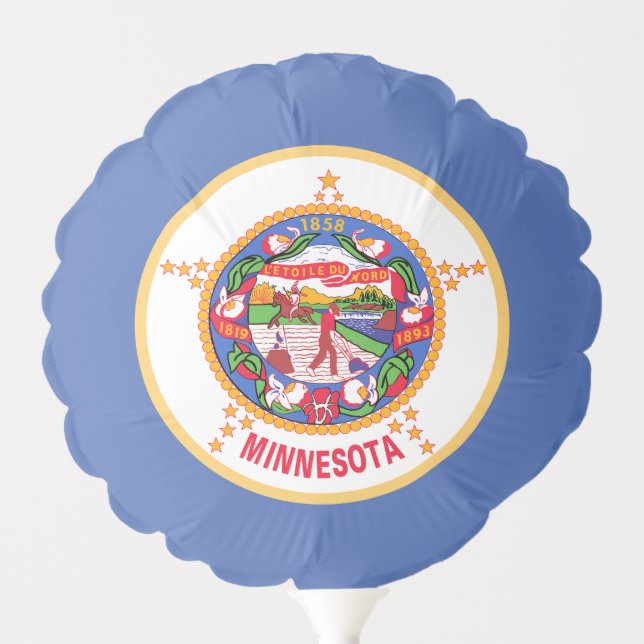 Minnesota State Flag Balloon (Front)