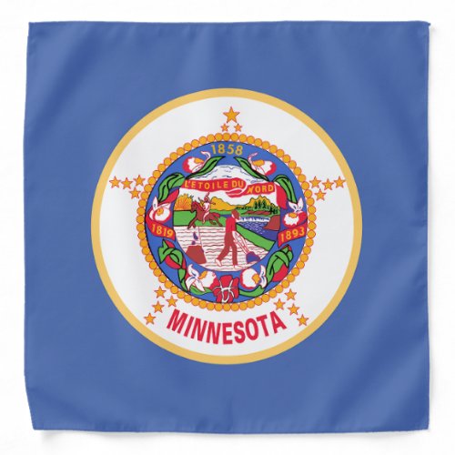 Minnesota State Flag Bandana