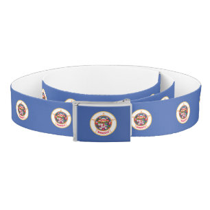 Minnesota State Flag Belt