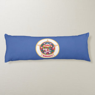 Minnesota State Flag Body Pillow