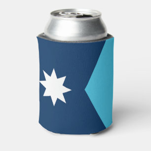 Minnesota State Flag Can Cooler