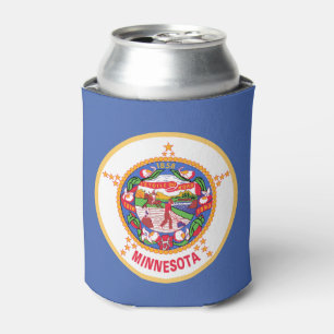 Minnesota State Flag Can Cooler
