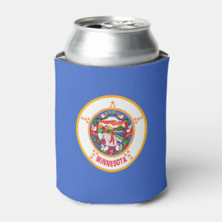 Minnesota State Flag Can Hugger Cooler