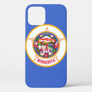 Minnesota State flag iPhone 12 Case