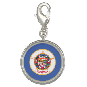 Minnesota State Flag Charm