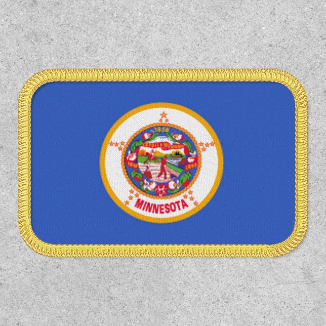 Minnesota State Flag Design Patch (Front)