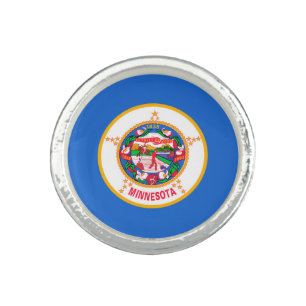 Minnesota State Flag Design Ring