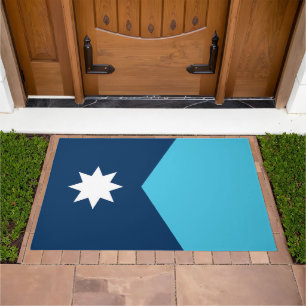 Minnesota State Flag Doormat