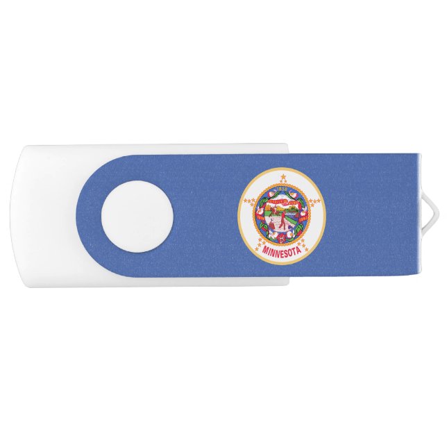 Minnesota State Flag Flash Drive (Front)