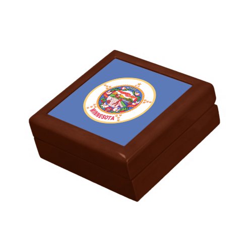 Minnesota State Flag Gift Box