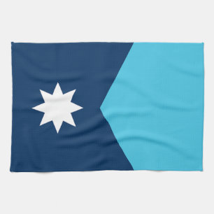 Minnesota State Flag Kitchen Towel