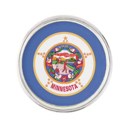 Minnesota State Flag Lapel Pin