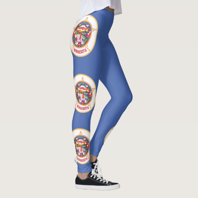 Minnesota State Flag Leggings (Right)