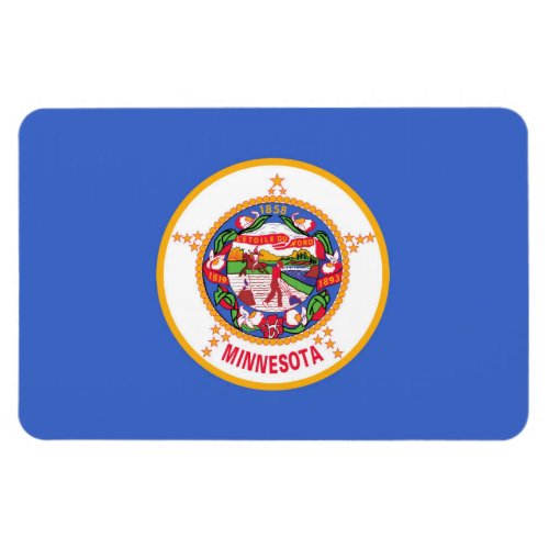 Minnesota State flag Magnet