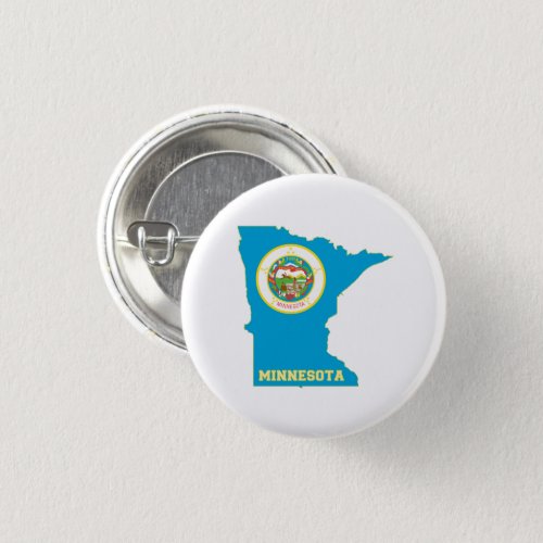 Minnesota State Flag Map Button