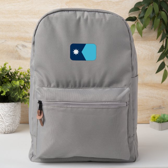 Minnesota State Flag Patch (On Backpack)
