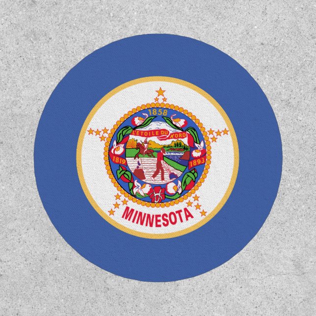Minnesota State Flag Patch (Front)