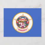 Minnesota State Flag Postcard at Zazzle