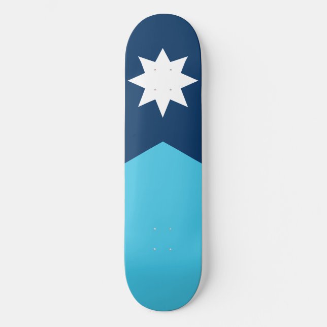 Minnesota State Flag Skateboard (Front)