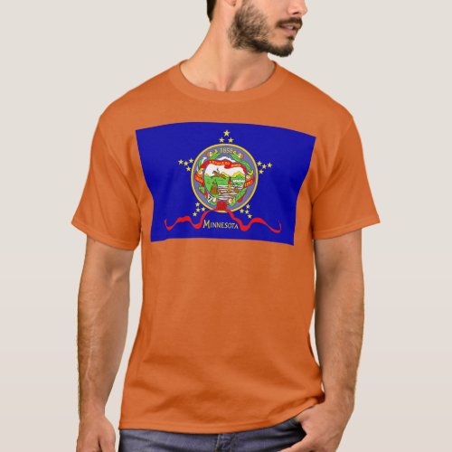 Minnesota State Flag T_Shirt