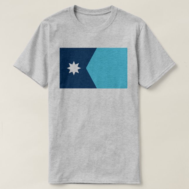 Minnesota State Flag T-Shirt (Design Front)