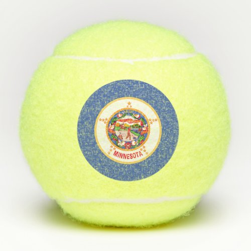 Minnesota State Flag Tennis Balls