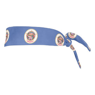 Minnesota State Flag Tie Headband