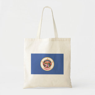 Minnesota State Flag Tote Bag