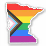 Minnesota State Pride LGBTQ Progress Pride Sticker
