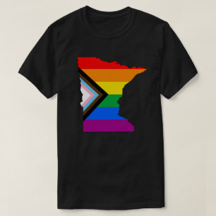 Minnesota State Pride LGBTQ Progress Pride T-Shirt