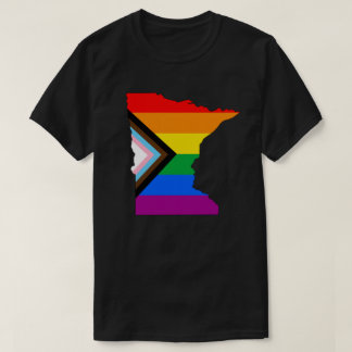 Minnesota State Pride LGBTQ Progress Pride T-Shirt