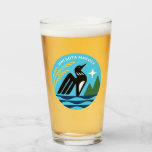 Minnesota State Seal Beer Glass at Zazzle