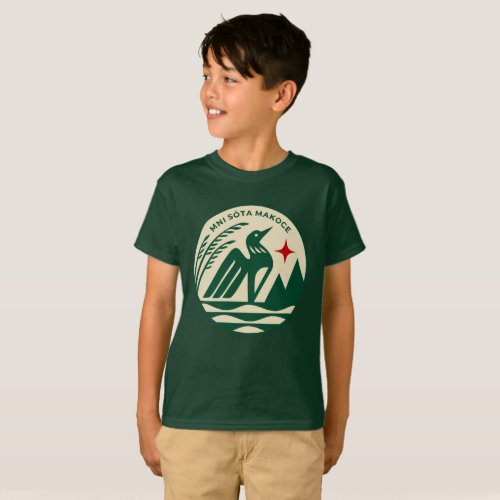 Minnesota State Seal in Wild Colors T_Shirt