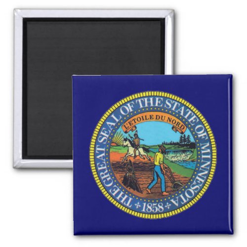 Minnesota State Seal Magnet