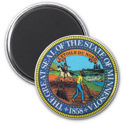 Minnesota State Seal Magnet