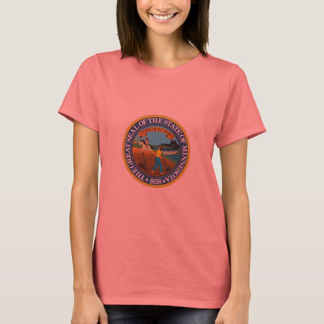 Minnesota State Seal T-Shirt (Front)