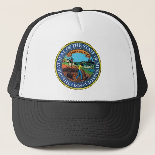 Minnesota State Seal Trucker Hat