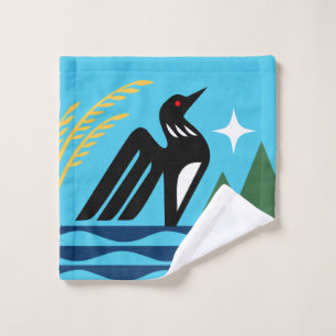 Minnesota State Seal Wash Cloth