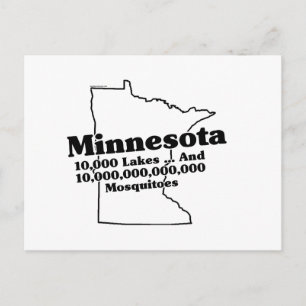Minnesota State Slogan Postcard