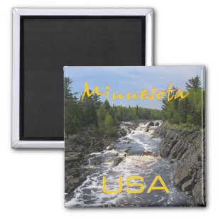 Minnesota State USA Travel Souvenir Fridge Magnet