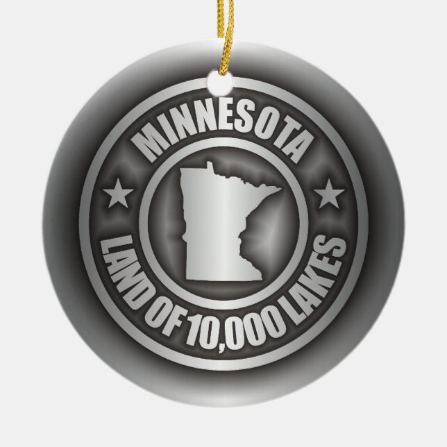 "Minnesota Steel" Ornaments (Front)