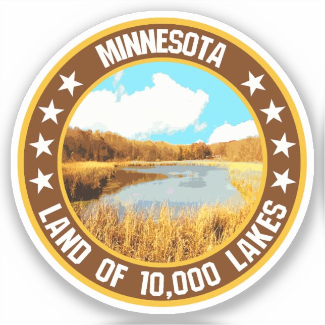 Minnesota                                          sticker (Front)