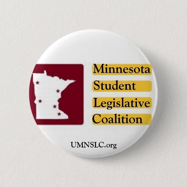 Minnesota Student Legislative Coalition Button (Front)