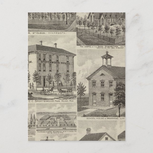 Minnesota Surroundings Postcard (Front)