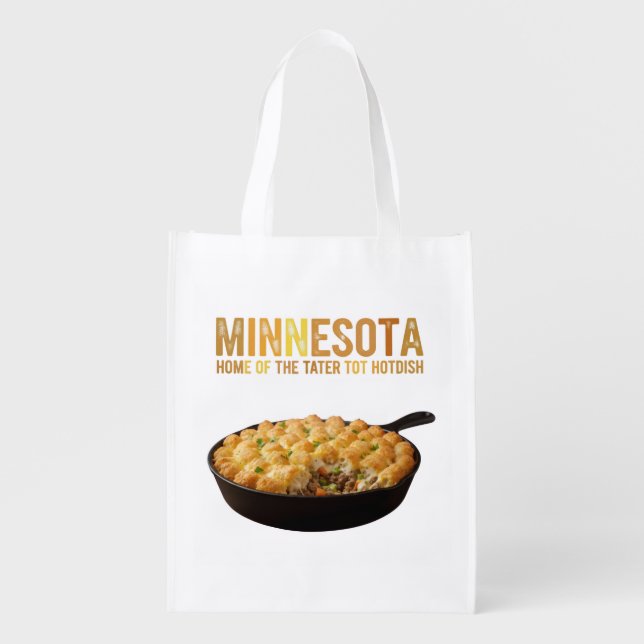 Minnesota Tater Tot Hotdish, Tote (Front)