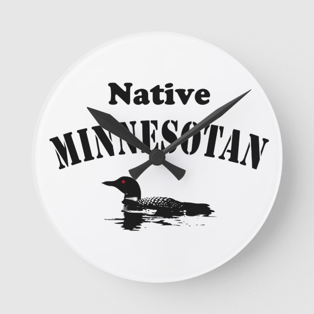 Minnesota themed wall clocks (Front)