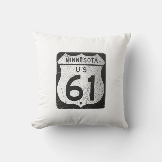 Minnesota Throw Pillow - Customized (Front)