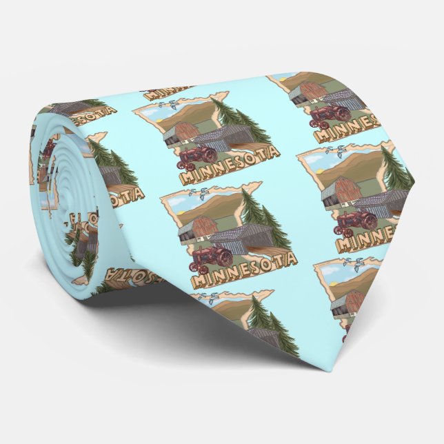 Minnesota Tie (Rolled)