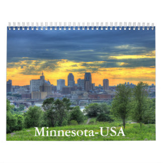 Minnesota-USA Calendar